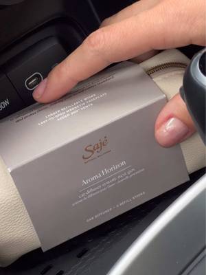 car rides just got a wellness upgrade with our aroma horizon next gen 🚗 add your fave energizing diffuser blend and hit the road. #cardiffuser #SelfCare #essentialoildiffuser 