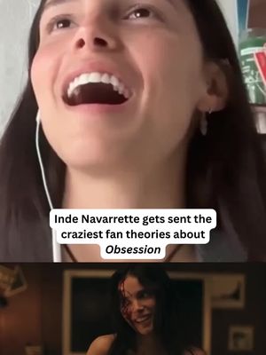 Cat's out of the bag! #Obsession star Inde Navarette says she's open to this fan theory. Drop your wildest #Obsession theories. ➡️