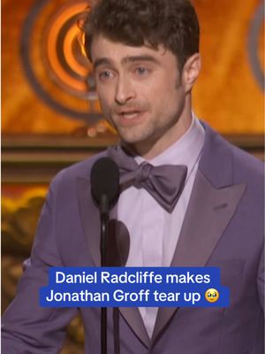Yeah, we were sobbing watching #DanielRadcliffe’s speech at the 2024 #TonyAwards too 🤧 Watch @The Tony Awards this Sunday on CBS & streaming on @Paramount+ 💙