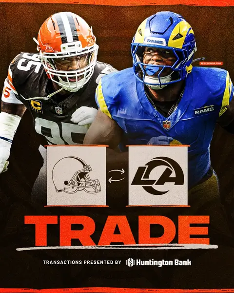 We have agreed to terms with the Rams to trade Myles Garrett for Jared Verse and three future draft picks #nfl #browns #trade
