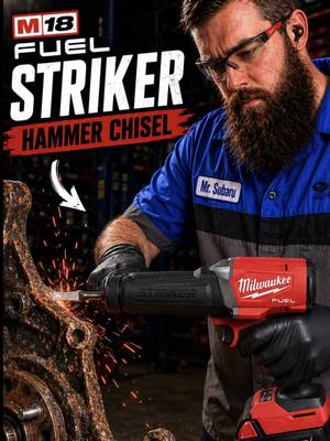 @Milwaukee Tool M18 FUEL Striker hammer chisel is here! #Milwaukee #mechanicsofTiktok #mrsubaru1387 #tooltok #carmechanictiktokcontest 