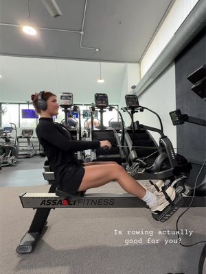 Is rowing beneficial? #fitness #gym #workout 
