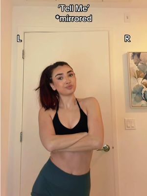 Tell me mirrored tutorial #tellmedance #stepbysteptutorial #dancetutorial #mirroredtutorial #trendingdance 