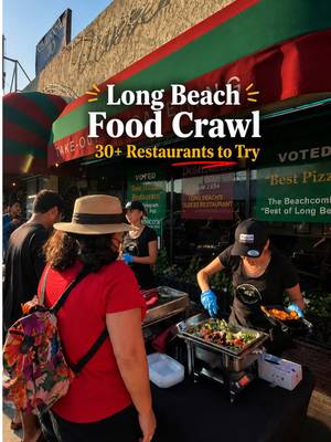 If you’re looking for a fun food night in Long Beach, this monthly event on 2nd Street is a good one🍴Local restaurants set up tasting bites all along the street so you can try a bunch of different spots in one night without committing to a full meal at each place. There’s everything from pizza and BBQ to boba, desserts, and even dog treats, plus live music while you walk around. It’s called Stroll on 2nd Street and happens every third Wednesday + Thursday of the month from 5–9pm. #longbeach #losangeles #thingstodoinla #Foodie #fypシ 