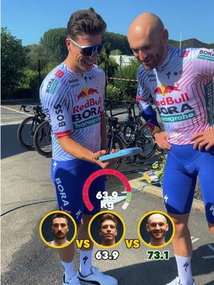 just built different 🤝 @Red Bull - BORA - hansgrohe #bikelife #cycling #roadbike #gripstrength 