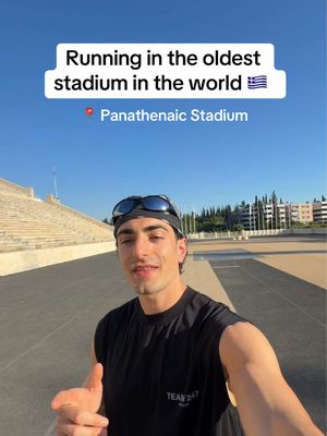 The Panathenaic Stadium (also known as Kallimarmaro) is a historic, all-marble stadium located in downtown Athens, Greece. #athens #Running #panathenaicstadium 