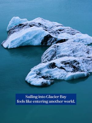 It doesn’t feel real until you’re there. 🏔️ Glacier Bay is full of pinch-me moments, from towering glaciers to whales beside the ship to front-row views from every deck, making it one of Alaska’s most unforgettable experiences.
