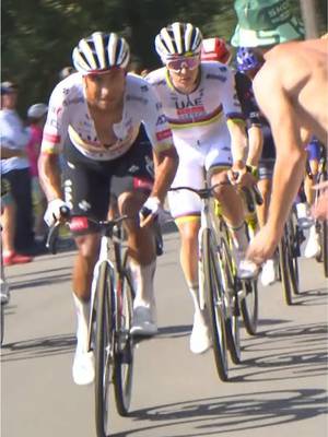 🏅 Throwback #TDF2025, Stage 12 🇸🇮 Tadej Pogacar took his revenge over 🇩🇰 Jonas Vingegaard at Hautacam for a splendid stage win #TourDeFrance #sportstiktok #EveryStage l 👋 @Continental 