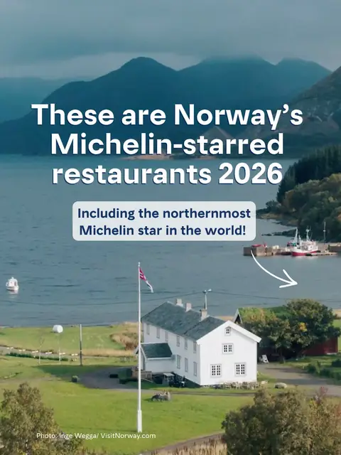 JUST IN: Three Norwegian restaurants recieved their very first MICHELIN star!🌟🍽️ Norway’s culinary scene continues to shine, making destinations across the country a must-visit for food lovers. Keywords: Innovative cuisine, sustainable ingredients and world-class chefs.  Swipe to discover Norway’s unique MICHELIN-starred restaurants 👉 @MICHELIN Guide  PS: A few of these will be closing in 2026. Read more at visitnorway.com