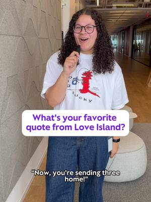 Can we pull you for a quick chat to share our favorite Love Island quotes? 🤭🌴 📺: Love Island USA on @Peacock 