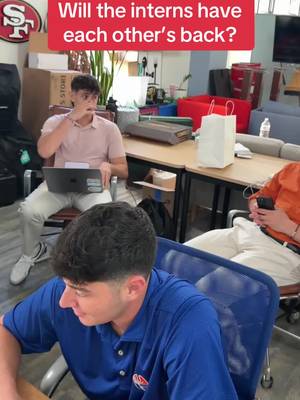 Call time for today was 10am, Akash and Aaron were late. Will they protect each other or throw each other under the #interns #snapbackai 