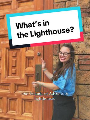 What's inside the Islands Of Adventure Lighthouse? Everything that ever was. 😉 #IslandsOfAdventure #UniversalOrlandoResort #LiminalSpace #Backrooms 