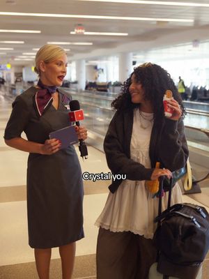 thanks to Crystal, we'll never forget how to pronounce "Missoni" ever again 😂 #deltaairlines #travel 