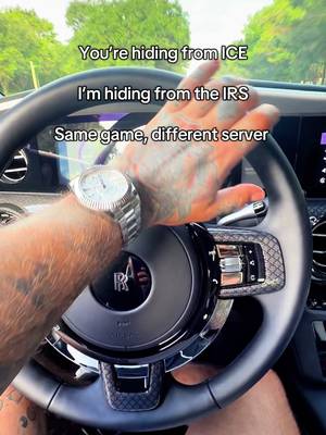 One nation, under investigation. #fyp #humor #run #rollsroyce #rolex 