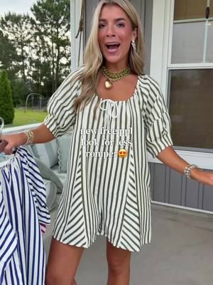 SO perfect for summer🐚🌷! You will get 10000 compliments on this and it's SOOO comfy😍 the blue is perfect for the fourth too! Wearing size S- it runs a little big! If you are in between sizes size down!! ##SummerFashion##fourthofjulyoutfits##affordablefashion##boujeeonabudget##coastalgranddaughter