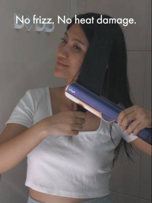 High-porosity hair? Give your hair the care it deserves with the Dyson Airstrait™ for no frizz and heat damage with minimal effort. ​ #DysonAirstrait #DysonPH #DysonBeauty #HairRoutine​