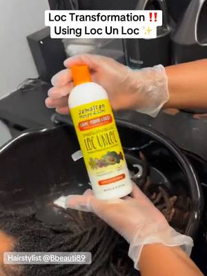 This loc transformation by @Bbeauti89 is everything 🔥💛 She starts with Jamaican Mango & Lime Tingle Shampoo to cleanse the scalp, then uses Loc Un Loc to help soften, moisturize, and prep the hair before combining the locs for the finished look. Whether you’re refreshing your locs, detangling, or starting a new loc chapter, this combo belongs in your routine. Tap the tagged products to shop on TikTok Shop 🛒 #LocUnLoc #JamaicanMangoAndLime #LocTransformation #LocCare #LocJourney  
