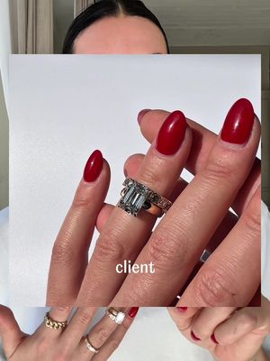Custom fit is the only fit #engagementring #labdiamonds #asscherdiamond #eternityband #weddingband 