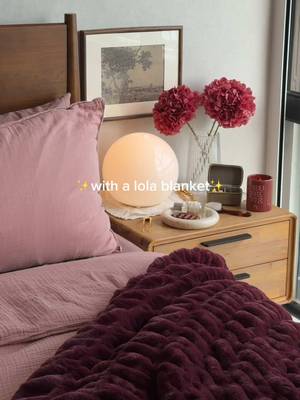 Me and @lolablankets go like this 🤝 discover life changing softness that turns any corner of your home into your chic oasis! Use code MADELINEEDWARDS35 for 35% off site wide! #ad #lolablankets #lolapartner #homedecor #colorfulhome 