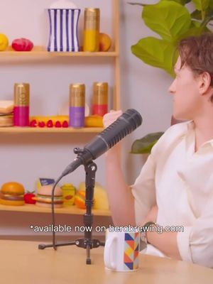 #TomHolland on how he created the new #BERO Shandy for Z to enjoy. 💛   Watch the full episode of Tom on @Good Hang with Amy Poehler @Amy Poehler out now! 
