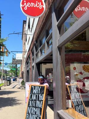 Keep being curious, keep asking questions  #jenisicecreams 