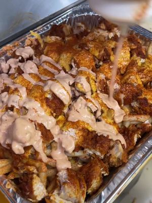Hot fried chicken tenders 😤say less 