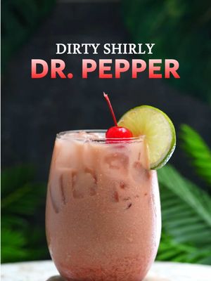 🍒🥤 Dirty Shirley Dr Pepper — sweet, creamy, and absolutely delicious! 😍✨ This fun twist on a Dirty Shirley combines Dr Pepper, vodka, Baileys, and cream for a rich and indulgent cocktail that’s surprisingly tasty! 🍹🔥 🍒 Recipe: • 1 oz Grenadine • 1 oz Vodka • 2 oz Dr Pepper • 1 oz Baileys • 1 oz Cream Cheers! 🥂✨ #DirtyShirley #DrPepperCocktail #CocktailRecipes #VodkaCocktails #EverydayCocktail
