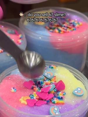 someone counted every sprinkle on their slime and demanded a refund for the 4 missing ones and i don't know whether to laugh or cry 😅 Shop Peachybbies.com for more slimes! 🍑