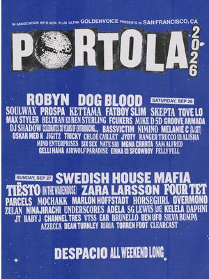 PASSES ON SALE NOW! See you out there our feral friends #portola #musicfestival #portolafestival 