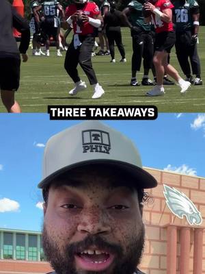 Three takeaways from Eagles OTAs #nfl #eagles #phillytiktok 