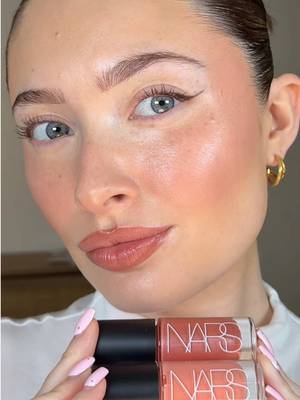 AD. Trying the new @NARS Cosmetics Insatiable Liquid Blush 🌸🎀 #grwm #nars #blush