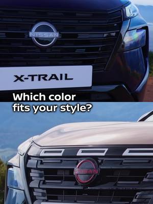 Which X-Trail color fits your style?
 Universal Blue or Baja Storm? Let us know below👇 
 #Nissan #NissanXTrail