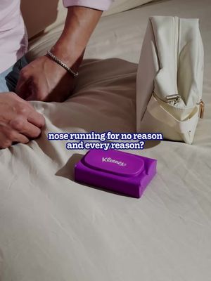 the answer is always yes 👉 Tag someone who needs Kleenex® Snap & Go™ in their bag