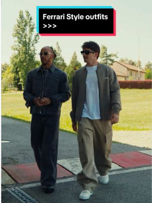 Discovering the #FerrariLuce, of course wearing Ferrari looks.  #FerrariLuce #FerrariStyle #F1 #Ferrari @Charles Leclerc @Lewis Hamilton 