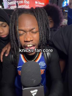 Knicks fans are a different breed 😳🔥 #knicks #fyp #CapCut #fypシ゚viral #basketball 