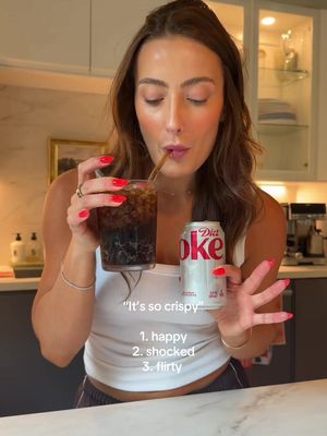 wow, okay @hauskris #dietcoke #crispy 