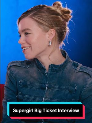 Kara has thoughts about Kal-El 👀 Hear Milly Alcock break down their dynamic in Fandango's all-new Big Ticket interview for #Supergirl. Catch the full conversation at the link in bio and get your tickets now! #movietok #filmtok 