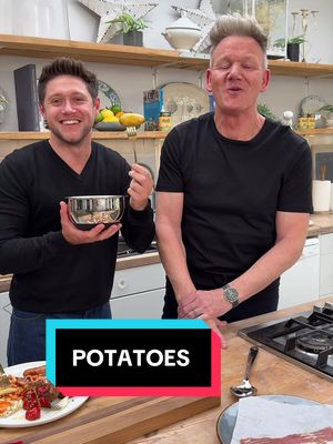 Boil em mash em stick em in a stew….we got potatoes with @Niall Horan on #Scrambled today ! Full episode on my YouTube channel and #DinnerParty is out Friday !! 