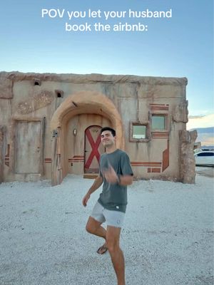 me: “can you book us an airbnb near Vegas?” my husband: “say less” a bucket list Star Wars themed airbnb called @OutPostX 3 hours from Las Vegas in Beryl, Utah !