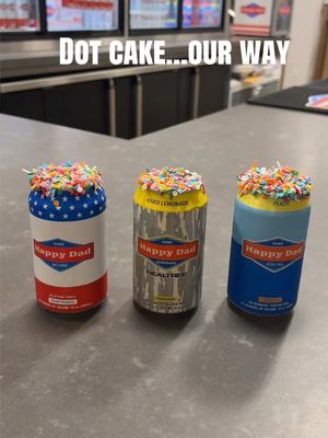 Our type of dot cake! 