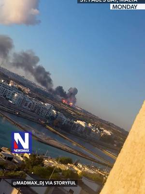 FACTORY FIREBALL: A huge explosion rocked a fireworks factory in Malta Monday, sending a towering fireball into the sky. Two men working in nearby fields suffered minor injuries and were taken to a hospital, police said. Fortunately, no factory workers were on-site when the blast occurred. Authorities are investigating the cause.