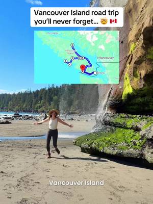 This Vancouver island road trip itinerary is perfect for a 7-10 road trip, visiting some of the BEST locations on the island 🚘  Start: Victoria - B.C’s capital city! ✨ Juan de Fuca Provincial Park - beaches & hidden waterfalls 💦  Goats on Roof - grab a doughnut while you’re there 😉  Cathedral Grove - walk amongst ancient trees 🌲  Taylor River Rest Area - bring your swimmers! 👙 Tofino - Canada’s surf capital & epic sunsets 🏄‍♀️  Ucluelet - hike the Wild Pacific Trail 🥾  Campbell River - spot whales & chase waterfalls 🫍  Send this to someone who wants to visit the island! 🙌 Follow @cjexplores for more travel inspo & guides ✨  Vancouver Island Canada | Vancouver Island BC | Vancouver Island road trip | Canada Road trip | British Columbia #canada #vancouverisland #canadatravel #explorebc #travelcanada