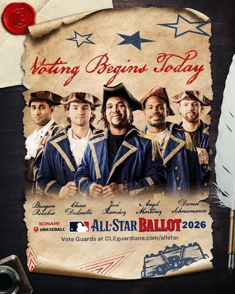 Do your civic duty and #VoteGuards today at CLEGuardians.com/allstar to get our guys to Philly! #GuardsBall #MLB #Baseball #AllStarGame 
