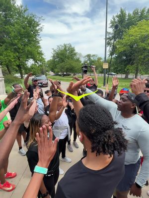 This Global Running Day, we're celebrating Peace Runners 773 and the way they bring people together through running on Chicago's West Side. #HOKA @Peace Runners 773 