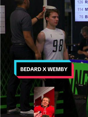 fulfilling dreams and celebrate the start of the #nbafinals 🏀  #connorbedard #nhlcombine #blackhawks #hockey 