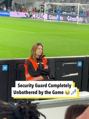 She fell alseep on the job! 🤣 💤 #football #marsielle #funny Credit: ViralHog