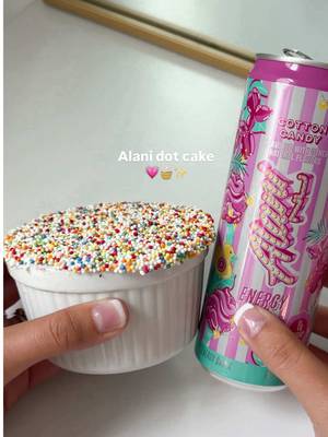 VIRAL dot cake with Alani 🧁😋🎉  #alani #dotcake #sprinkles #viral 