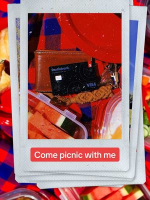The best part of a summer picnic? The 4% cash back† you earn on groceries with your Scotia Momentum® Visa Infinite +* Card. ☀️💳 Tap the link in our bio to learn more.   †Conditions apply. 