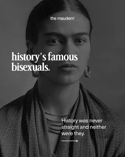the legends that history could not erase. Head to the link in our bio for more of our favorite bisexual icons. 