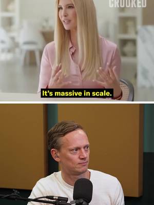 Ivanka Trump discusses her plan to develop a mysteriously acquired island into a mega-resort. Watch the full episode on YouTube! #podsaveamerica #crookedmedia #trump